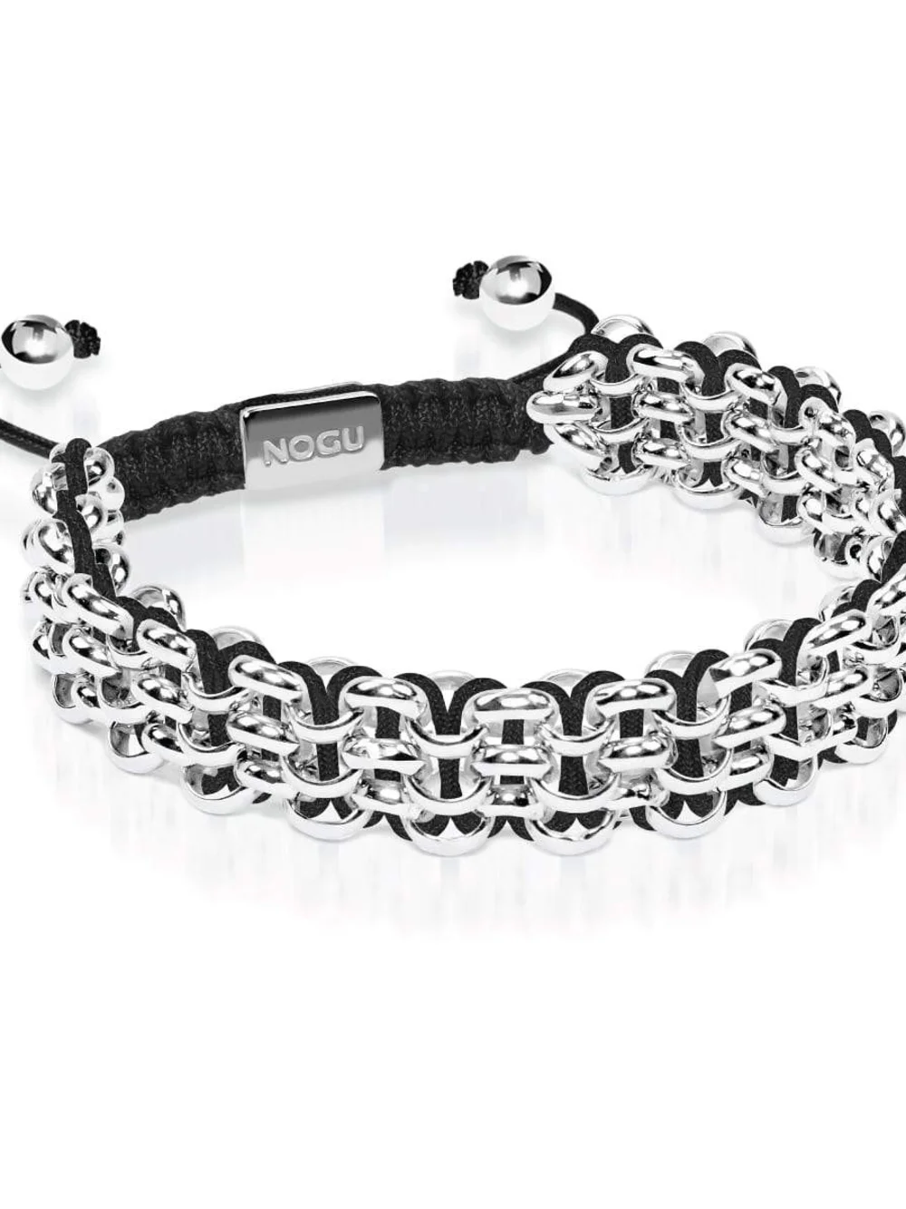 🆕️ NOGU Sumatran Elephant Links Original Kismet Bracelet Black x Silver